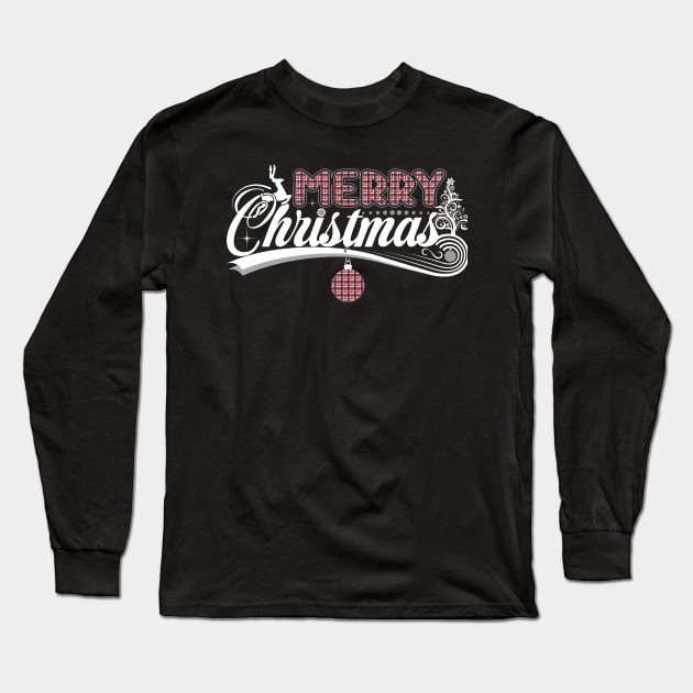 Merry Christmas Unisex T-Shirts-Funny Christmas Shirts Long Sleeve T-Shirt by GoodyBroCrafts